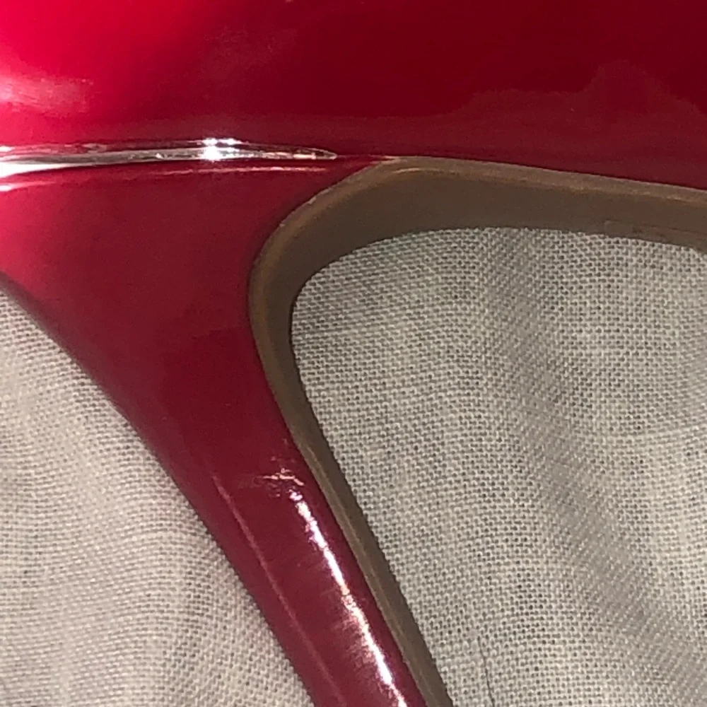 🌞 Jones New York Delly 3” pointy toed red patent leather pumps women size 6.5